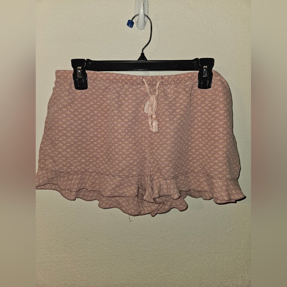 Gilligan & O'Malley Womans Pink Sleep Shorts Size M